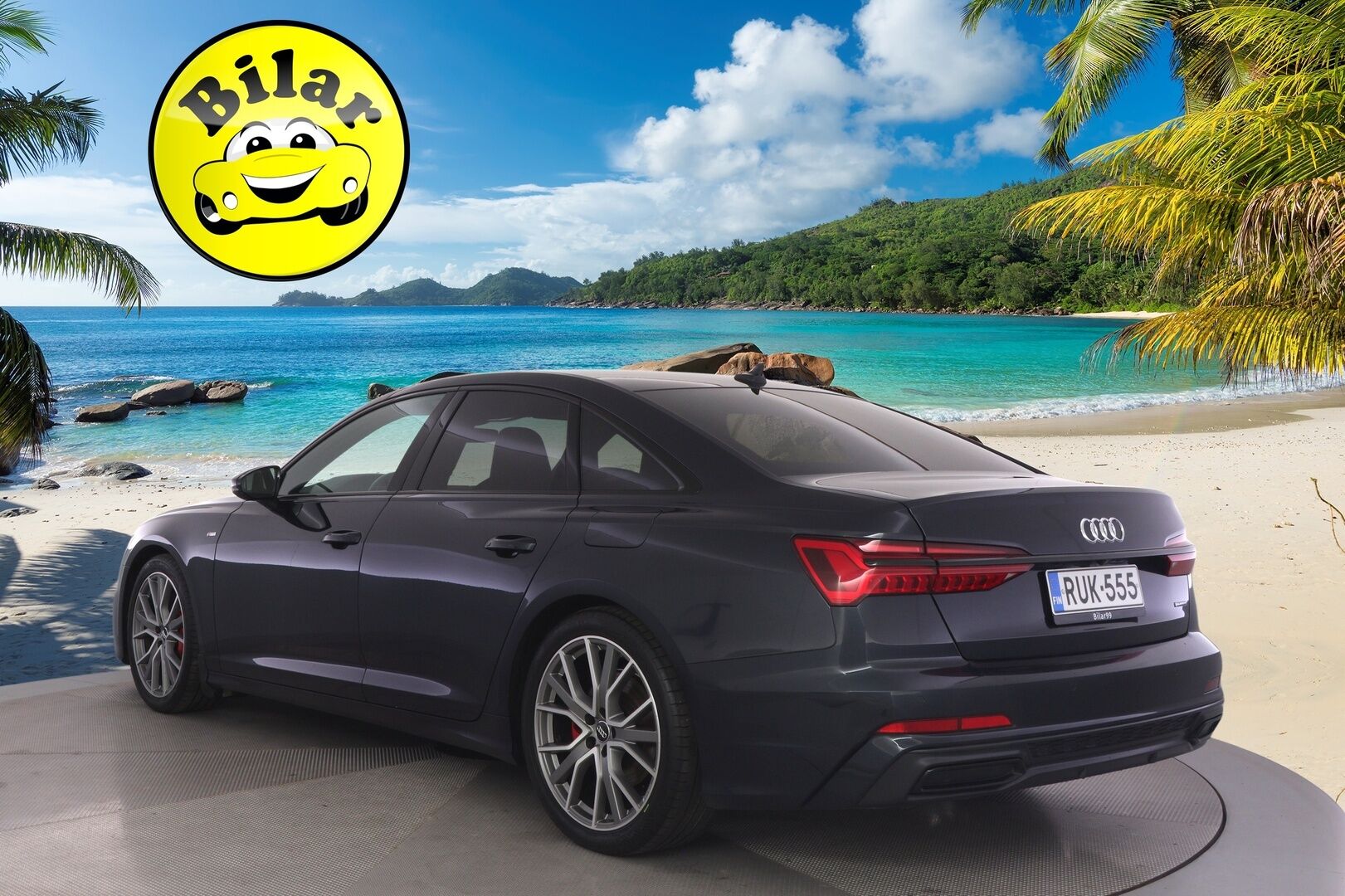 Audi A6 2020 Sedan Business Sport 55 TFSIe Quattro S tronic S Line - Suomi-auto | Bang&Olufsen | P.kamera | Tikatut nahat | Vetokoukku | Muistipenkkit | Carplay | SoH 88,7% 
