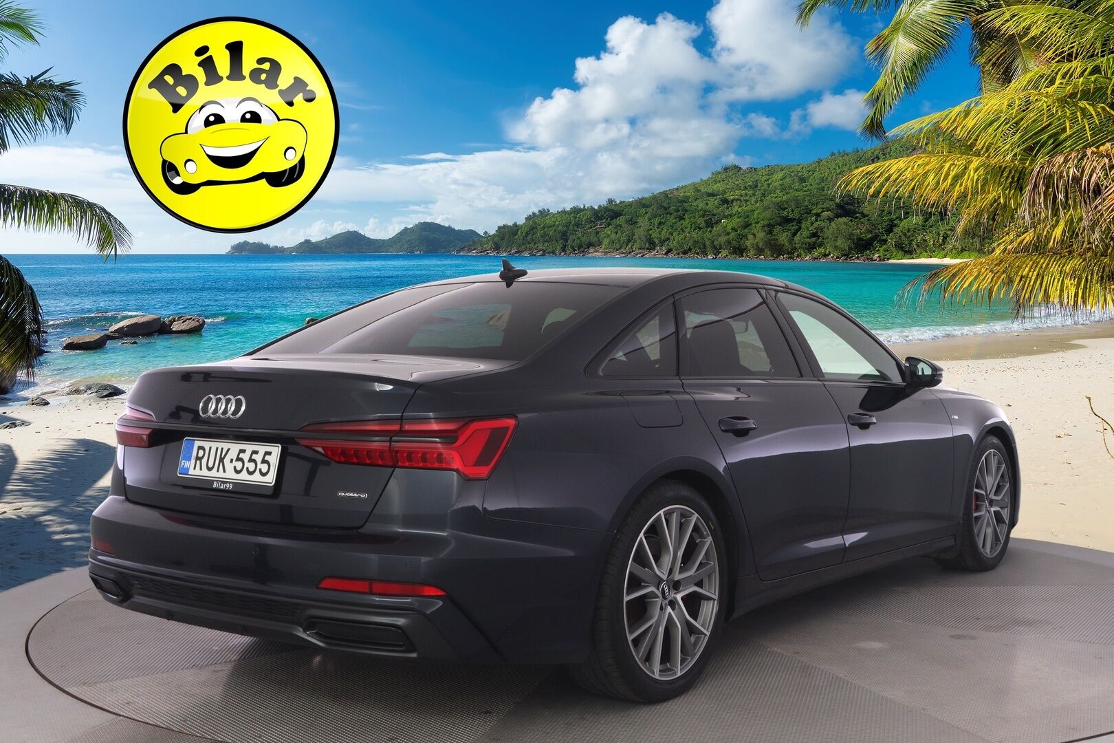 Audi A6 2020 Sedan Business Sport 55 TFSIe Quattro S tronic S Line - Suomi-auto | Bang&Olufsen | P.kamera | Tikatut nahat | Vetokoukku | Muistipenkkit | Carplay | SoH 88,7% 
