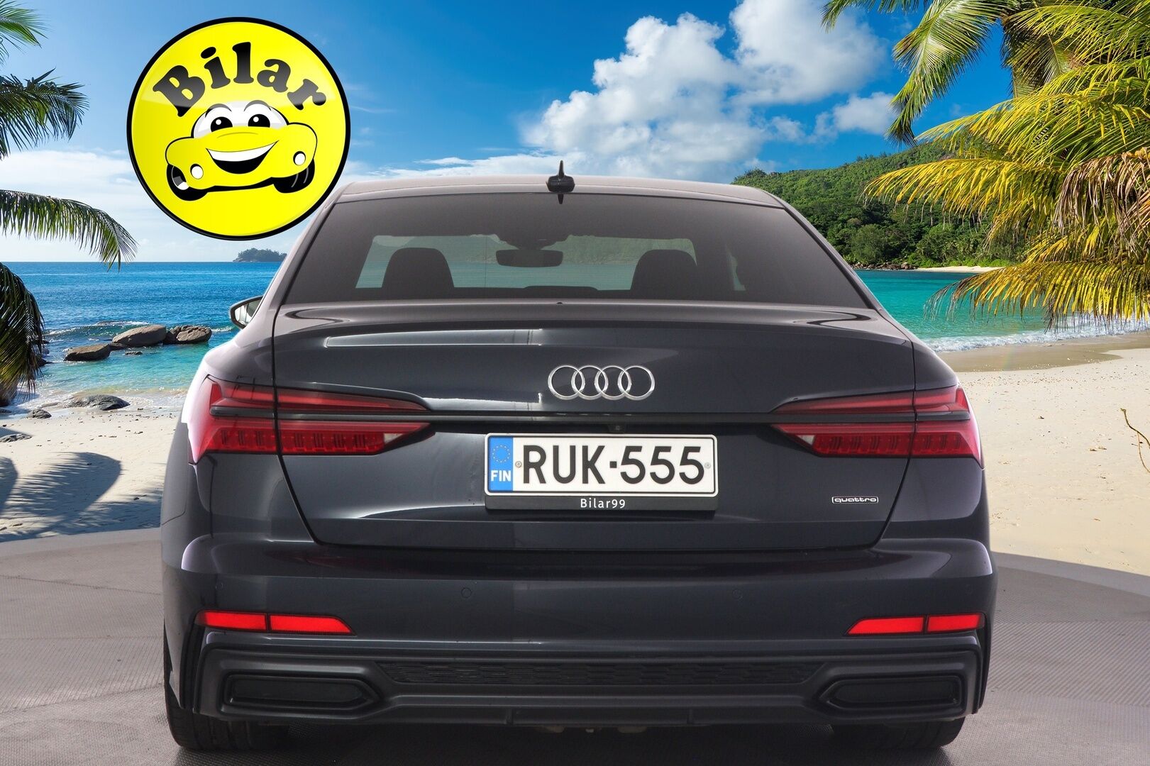 Audi A6 2020 Sedan Business Sport 55 TFSIe Quattro S tronic S Line - Suomi-auto | Bang&Olufsen | P.kamera | Tikatut nahat | Vetokoukku | Muistipenkkit | Carplay | SoH 88,7% 