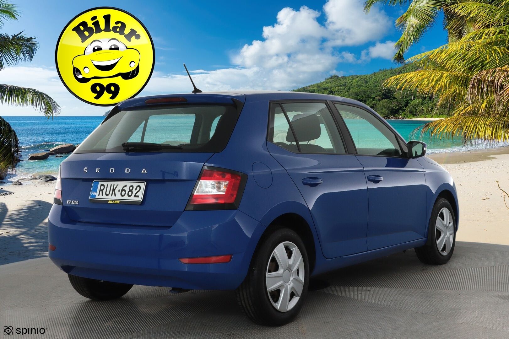 Skoda Fabia 2020 1,0 TSI 95 Active **Suomi-auto / Radio / ALV / 2xRenkaat / Lohkolämmitin** - Ilmastointi
