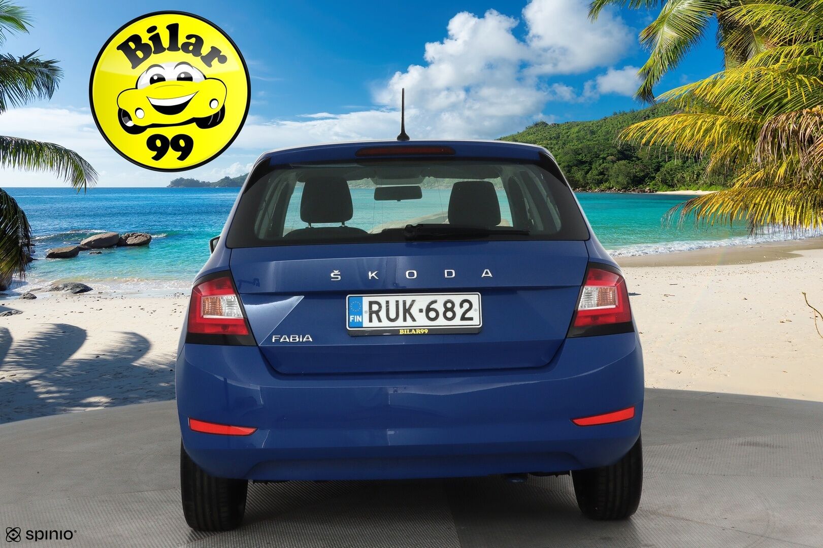 Skoda Fabia 2020 1,0 TSI 95 Active **Suomi-auto / Radio / ALV / 2xRenkaat / Lohkolämmitin** - Ilmastointi
