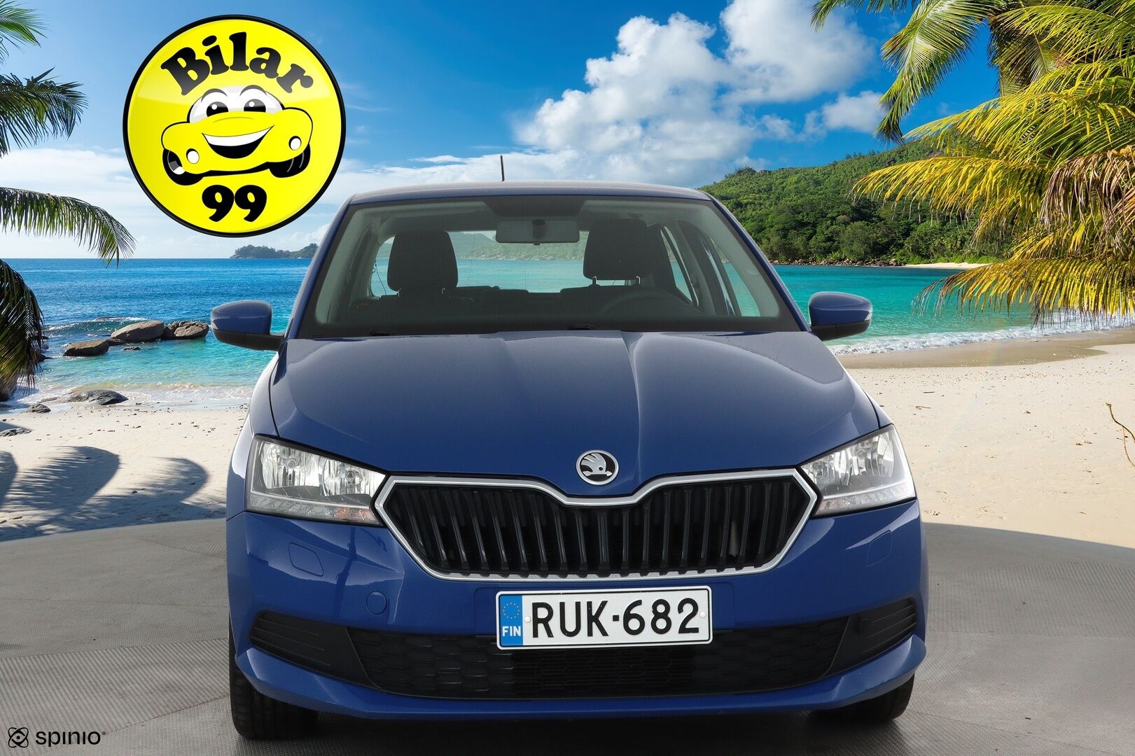 Skoda Fabia 2020 1,0 TSI 95 Active **Suomi-auto / Radio / ALV / 2xRenkaat / Lohkolämmitin** - Ilmastointi