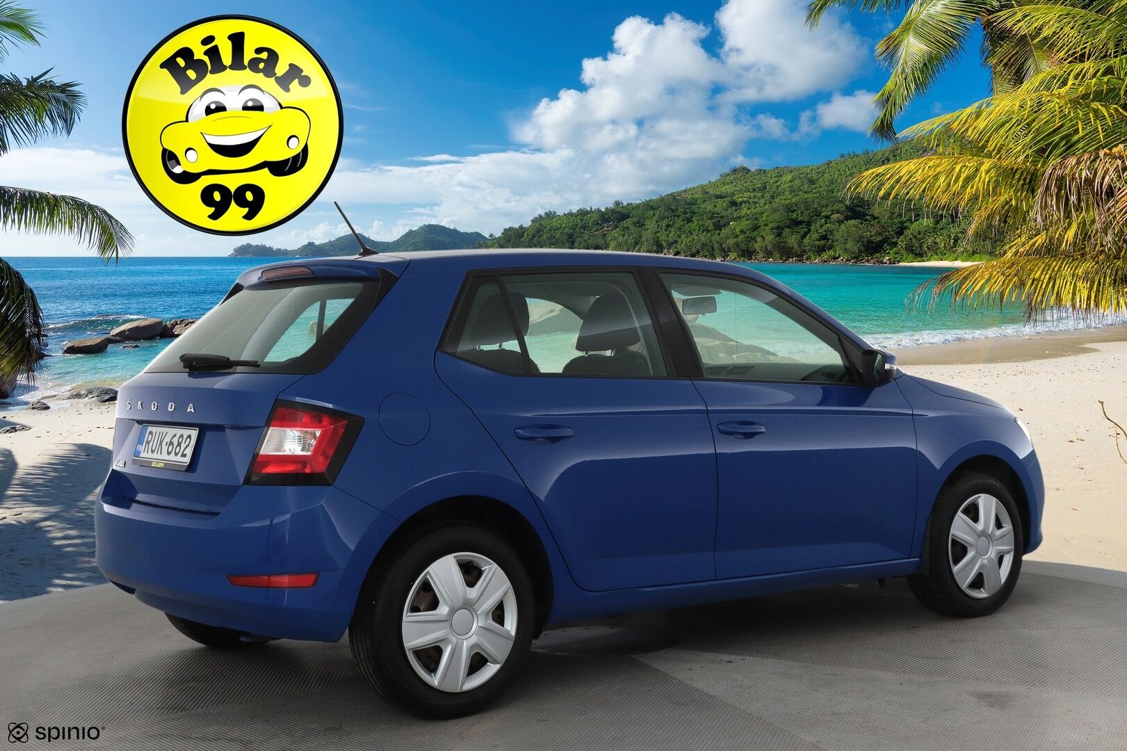 Skoda Fabia 2020 1,0 TSI 95 Active **Suomi-auto / Radio / ALV / 2xRenkaat / Lohkolämmitin** - Ilmastointi
