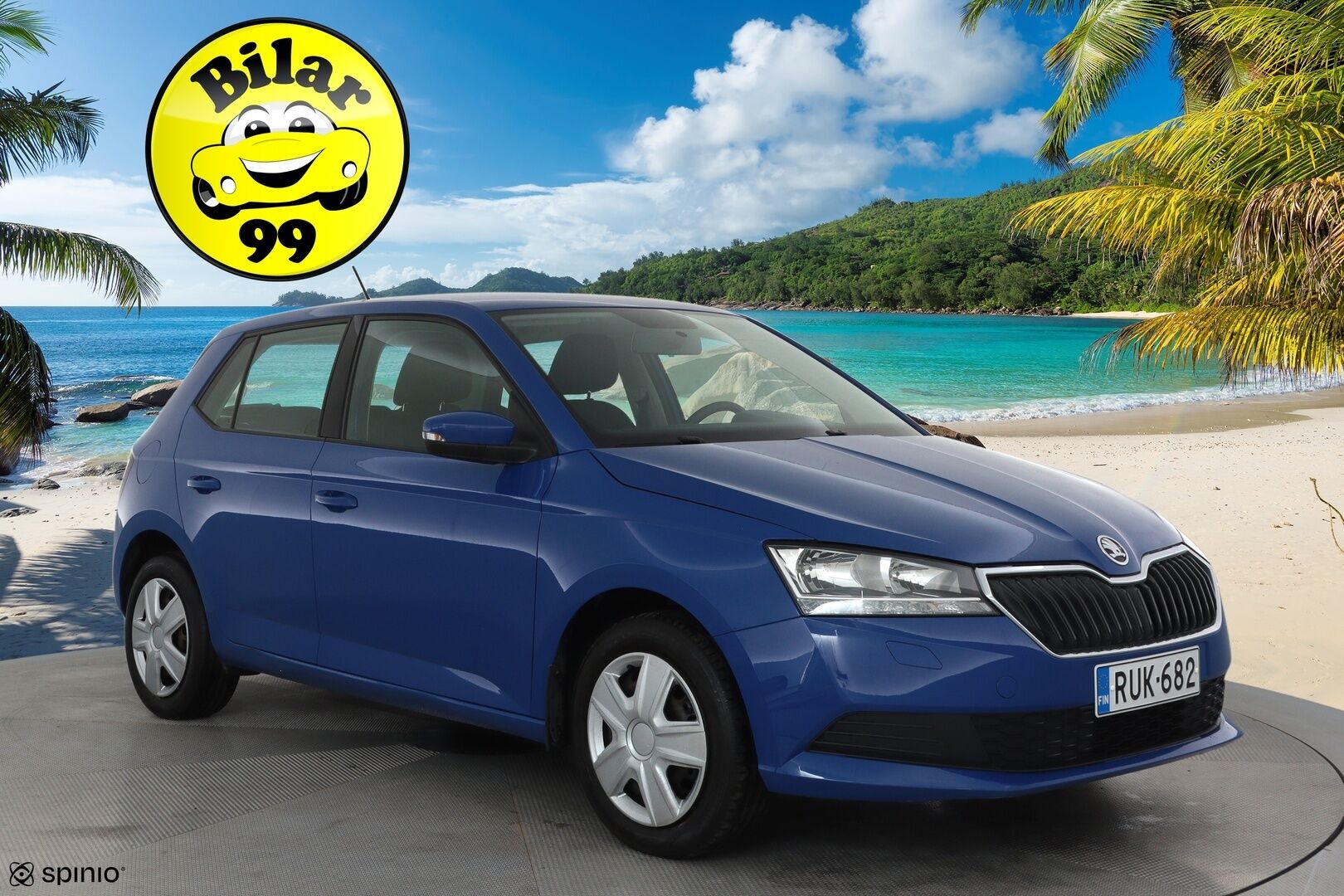 Skoda Fabia 2020 1,0 TSI 95 Active **Suomi-auto / Radio / ALV / 2xRenkaat / Lohkolämmitin** - Ilmastointi