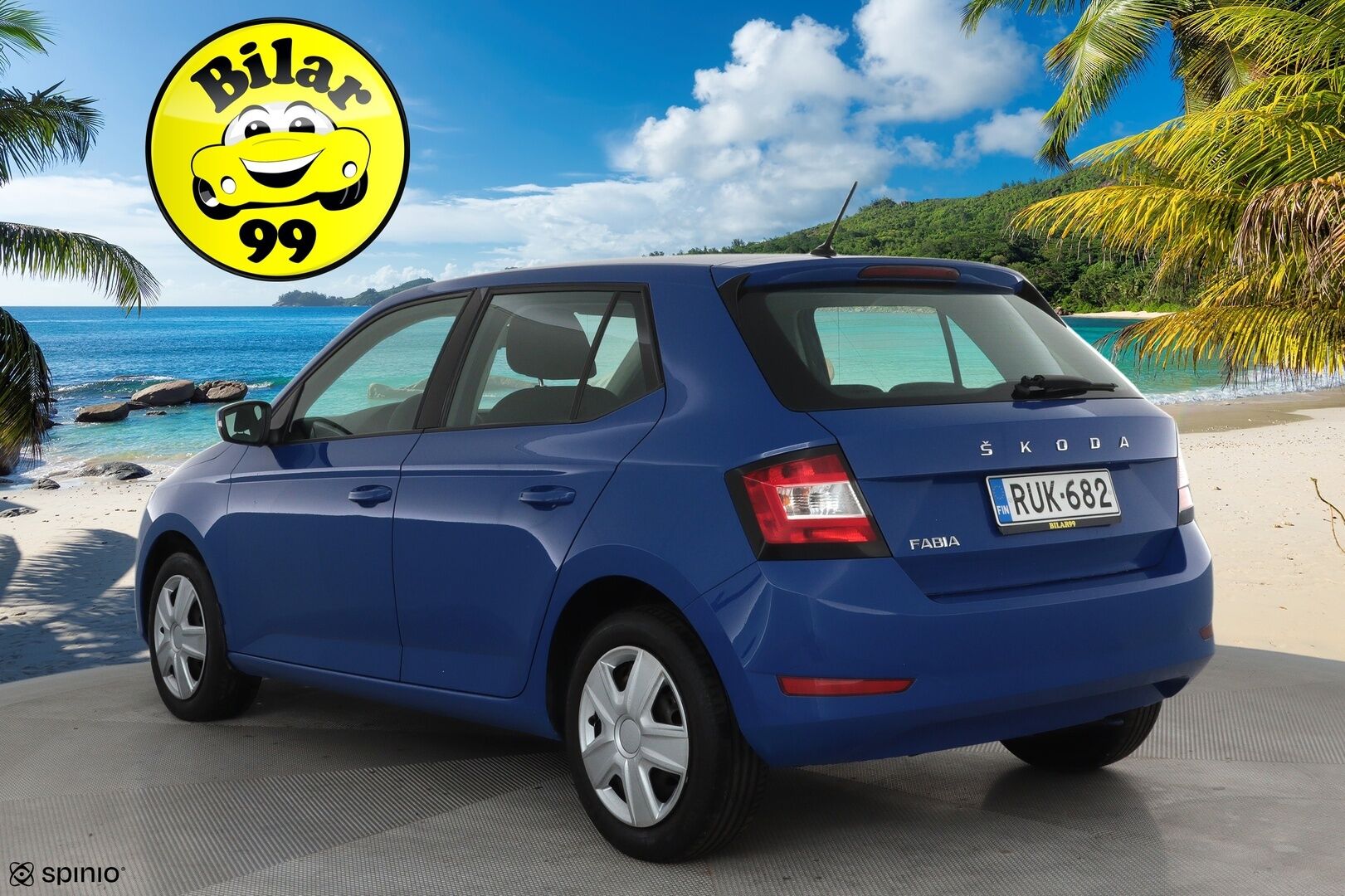 Skoda Fabia 2020 1,0 TSI 95 Active **Suomi-auto / Radio / ALV / 2xRenkaat / Lohkolämmitin** - Ilmastointi