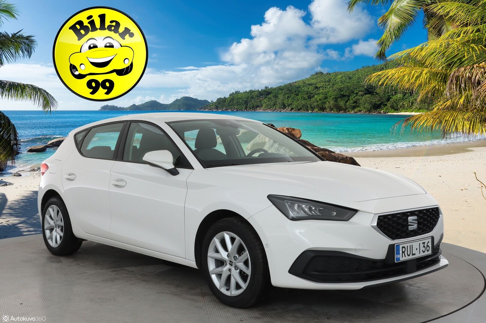 Seat Leon 2021 1,0 eTSI 110 Hybrid Style DSG **1.om Suomi-auto / LED / Apple&Android / Lohko / P.tutkat / Ratinlämmitin**