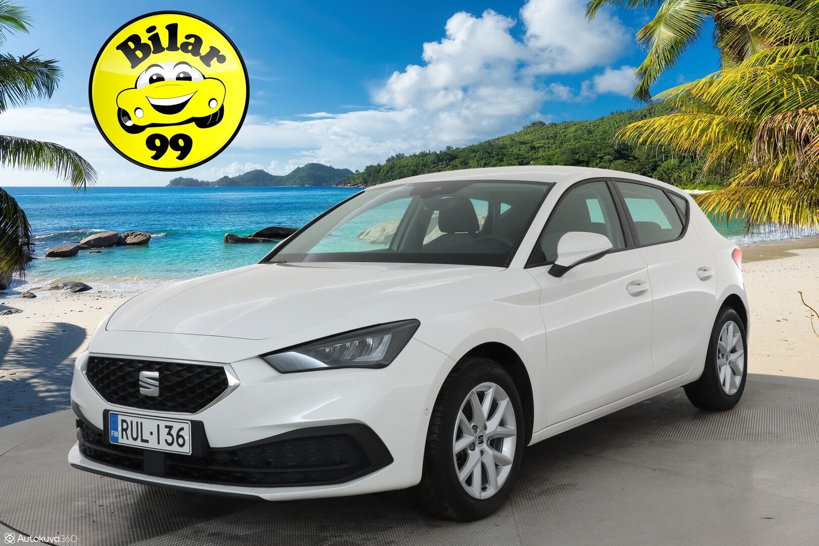 Seat Leon 2021 1,0 eTSI 110 Hybrid Style DSG **1.om Suomi-auto / LED / Apple&Android / Lohko / P.tutkat / Ratinlämmitin**