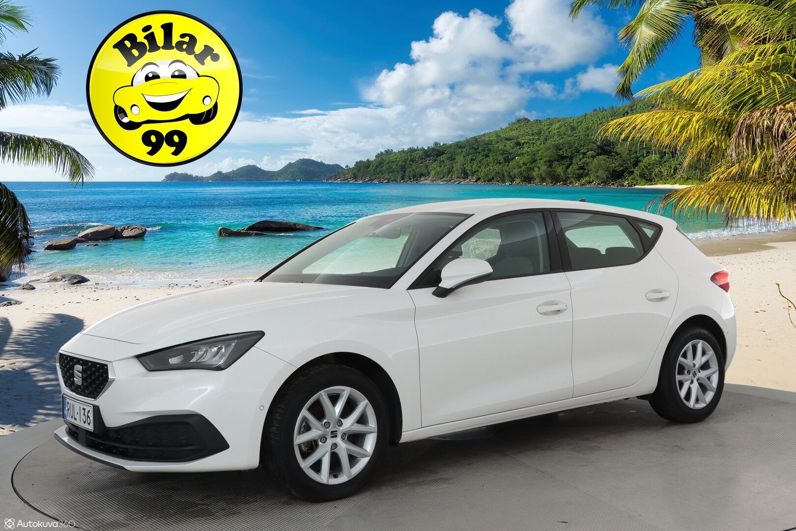 Seat Leon 2021 1,0 eTSI 110 Hybrid Style DSG **1.om Suomi-auto / LED / Apple&Android / Lohko / P.tutkat / Ratinlämmitin**