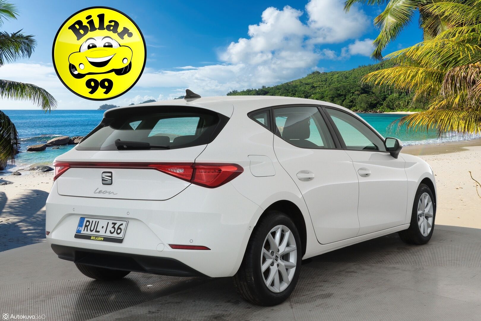 Seat Leon 2021 1,0 eTSI 110 Hybrid Style DSG **1.om Suomi-auto / LED / Apple&Android / Lohko / P.tutkat / Ratinlämmitin**
