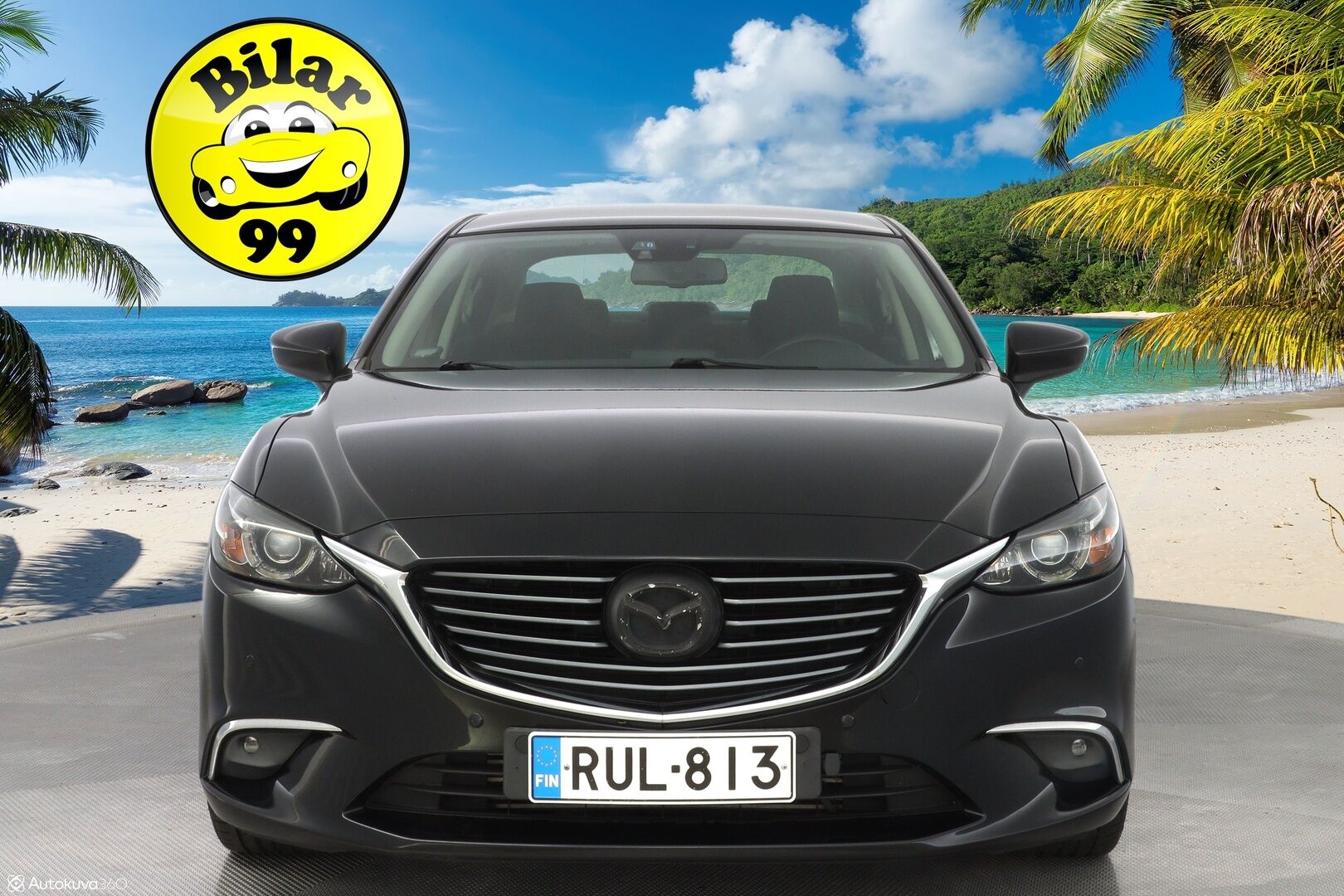 Mazda Mazda6 2016 Sedan 2,2 (150) SKYACTIV-D * Vakkari / Lohko / Tutkat / Navi * - Myydään juuri huollettuna / Kahdet renkaat / Siisti 