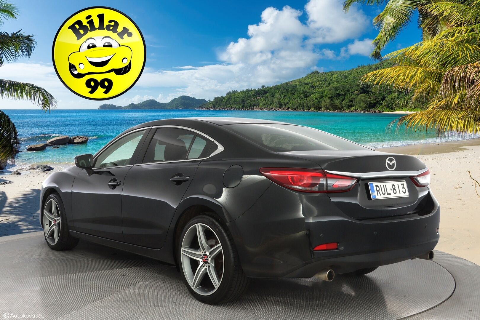 Mazda Mazda6 2016 Sedan 2,2 (150) SKYACTIV-D * Vakkari / Lohko / Tutkat / Navi * - Myydään juuri huollettuna / Kahdet renkaat / Siisti 