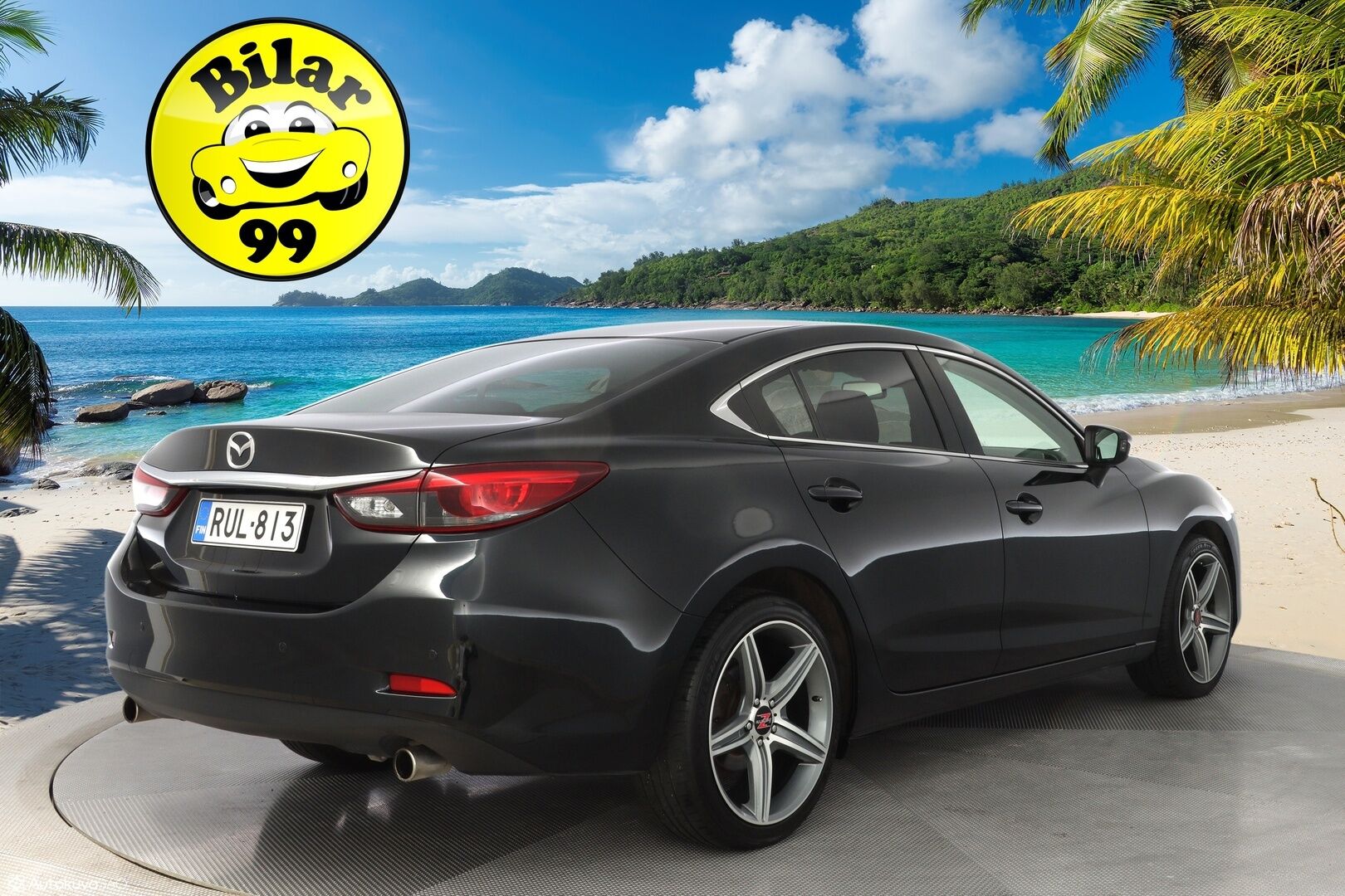 Mazda Mazda6 2016 Sedan 2,2 (150) SKYACTIV-D * Vakkari / Lohko / Tutkat / Navi * - Myydään juuri huollettuna / Kahdet renkaat / Siisti 