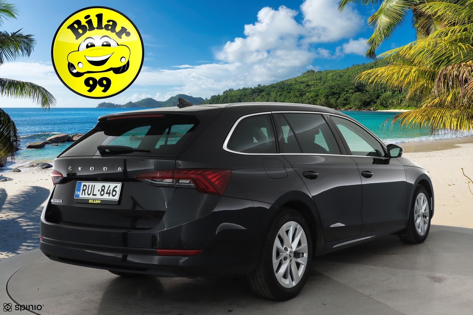 Skoda Octavia 2021 Combi 2,0 TDI 150 Style DSG Autom. **Adapt.vakkari / Webasto / Matrix LED / Muistipenkki / P.kamera / Puolinahat / KeylessGo** - 1.Om Suomi-auto / Kahdet renkaat aluvanteilla / Digimittaristo / Ratinlämmitin / Suksiluukku / Sähköluukku