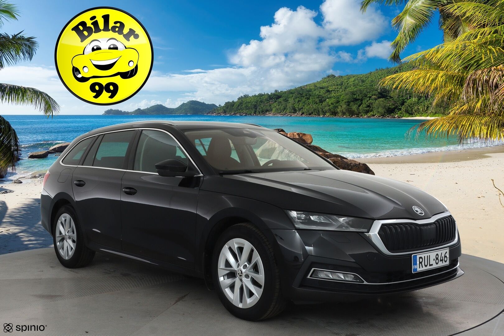Skoda Octavia 2021 Combi 2,0 TDI 150 Style DSG Autom. **Adapt.vakkari / Webasto / Matrix LED / Muistipenkki / P.kamera / Puolinahat / KeylessGo** - 1.Om Suomi-auto / Kahdet renkaat aluvanteilla / Digimittaristo / Ratinlämmitin / Suksiluukku / Sähköluukku