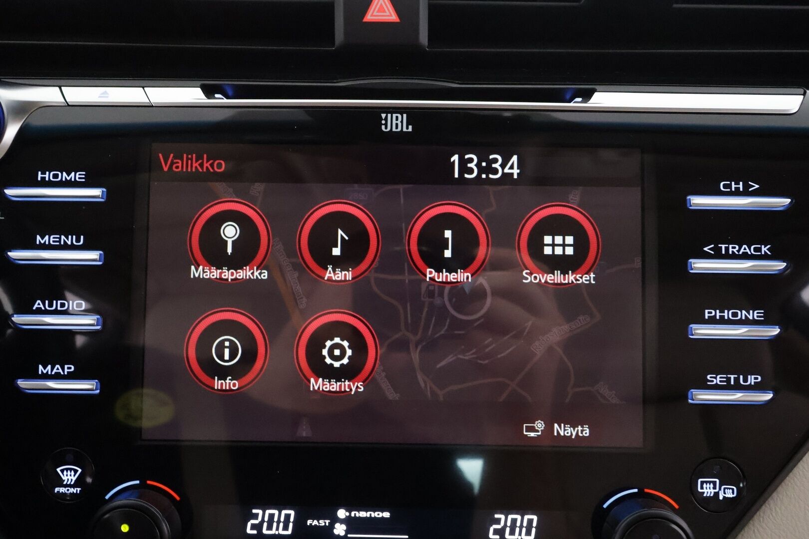 Toyota Camry 2021 2,5 Hybrid Premium Business - 1Om Suomiauto | JBL Audio | HUD | ACC | Peruutuskamera | Merkkihuollot | Vaalea Nahkasisusta | Lohko&Sisäp. | SUPERVARUSTEET!