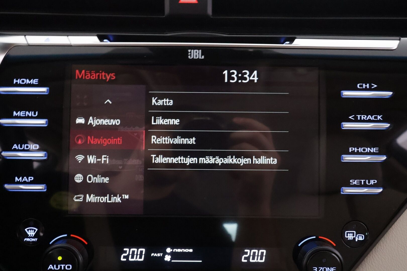 Toyota Camry 2021 2,5 Hybrid Premium Business - 1Om Suomiauto | JBL Audio | HUD | ACC | Peruutuskamera | Merkkihuollot | Vaalea Nahkasisusta | Lohko&Sisäp. | SUPERVARUSTEET!