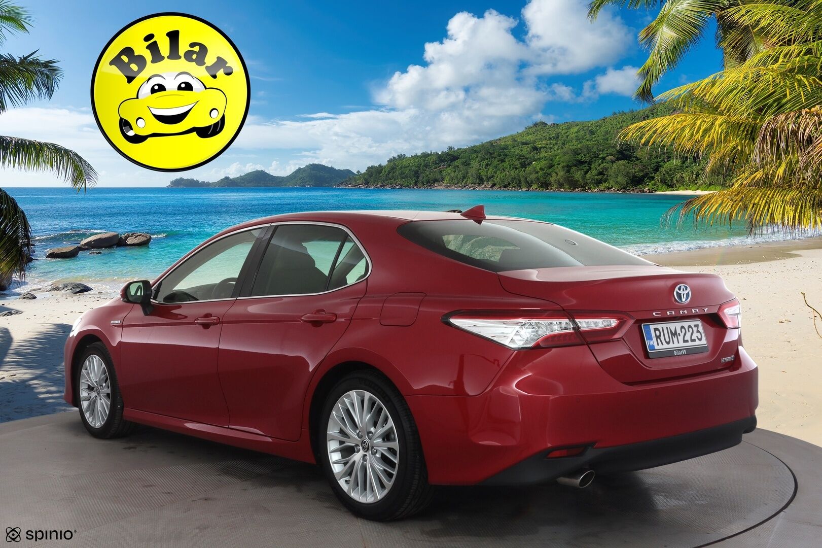 Toyota Camry 2021 2,5 Hybrid Premium Business - 1Om Suomiauto | JBL Audio | HUD | ACC | Peruutuskamera | Merkkihuollot | Vaalea Nahkasisusta | Lohko&Sisäp. | SUPERVARUSTEET!