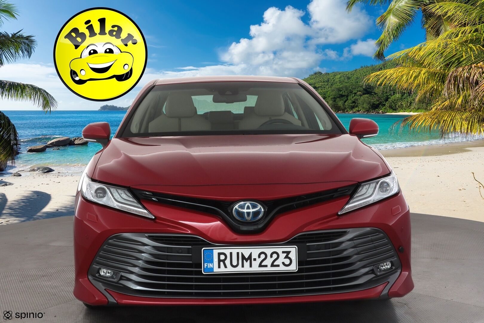 Toyota Camry 2021 2,5 Hybrid Premium Business - 1Om Suomiauto | JBL Audio | HUD | ACC | Peruutuskamera | Merkkihuollot | Vaalea Nahkasisusta | Lohko&Sisäp. | SUPERVARUSTEET!