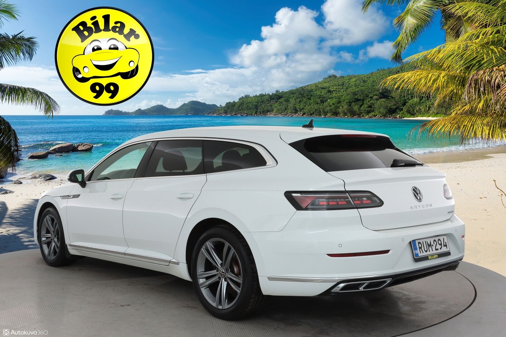 Volkswagen Arteon 2021 Shooting Brake R-Line eHybrid 160 kW DSG-automaatti - Suomiauto / Webasto / Matrix LED / Adapt.Vakkari / HUD / 360-Kamera / Nahka-Alcantara / Facelift / Huippuvarusteet!