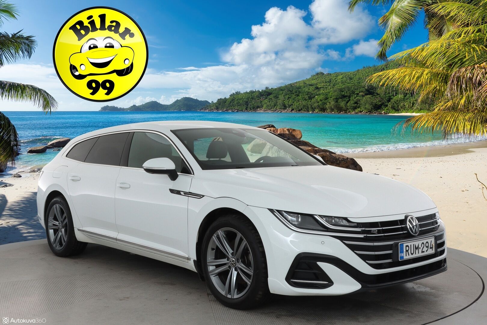 Volkswagen Arteon 2021 Shooting Brake R-Line eHybrid 160 kW DSG-automaatti - Suomiauto / Webasto / Matrix LED / Adapt.Vakkari / HUD / 360-Kamera / Nahka-Alcantara / Facelift / Huippuvarusteet!