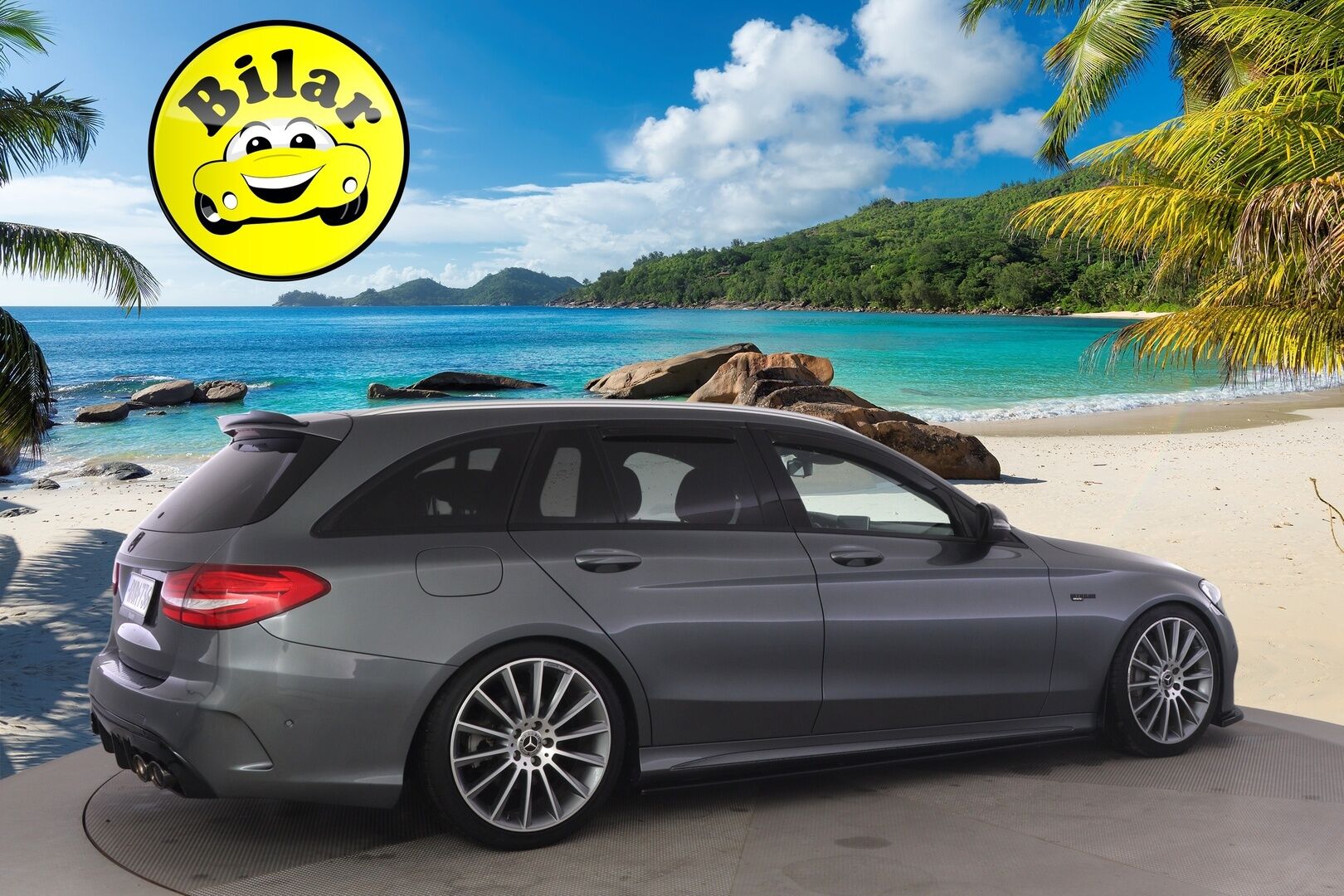 Mercedes-Benz C 2018 C 220 d 4MATIC AMG - * AMG / Burmester / Panoraama / Koukku / LED / BC-Racing / Nahat *
