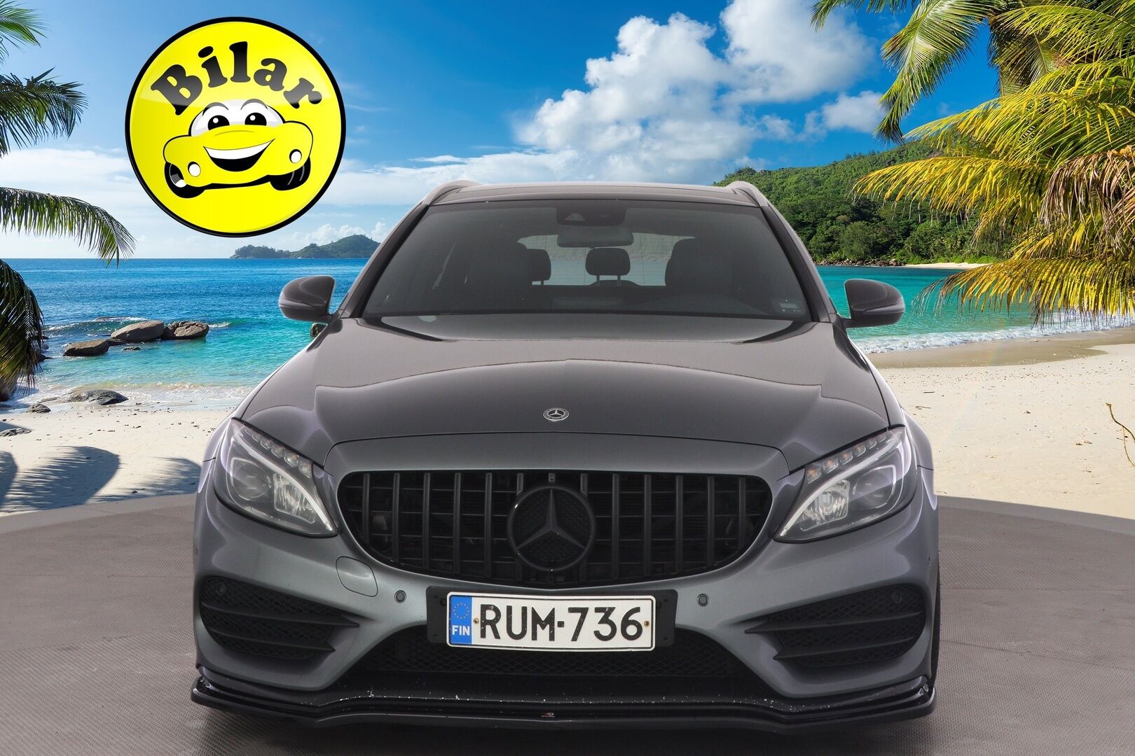 Mercedes-Benz C 2018 C 220 d 4MATIC AMG - * AMG / Burmester / Panoraama / Koukku / LED / BC-Racing / Nahat *