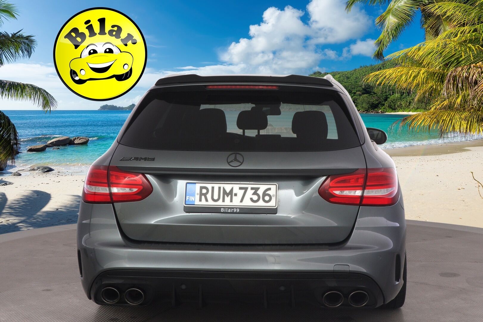 Mercedes-Benz C 2018 C 220 d 4MATIC AMG - * AMG / Burmester / Panoraama / Koukku / LED / BC-Racing / Nahat *