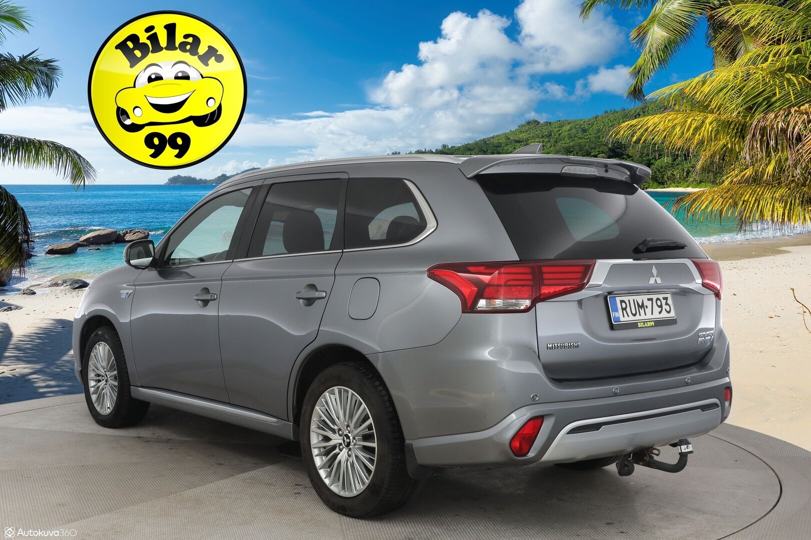 Mitsubishi Outlander 2019 2.4 Instyle Business 13kWh 4WD - *Adapt.Vak / Vetokoukku / Vaaleat Nahat / 360 Kamera / BLIS / CarPlay*