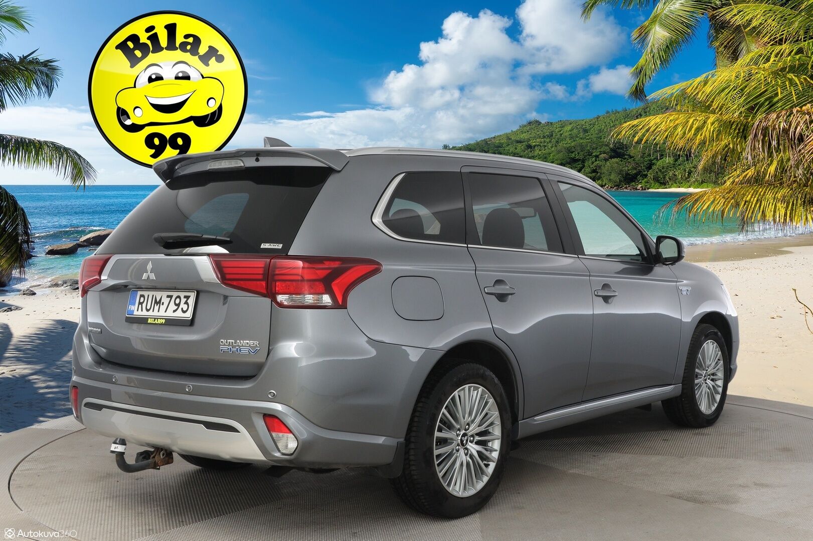 Mitsubishi Outlander 2019 2.4 Instyle Business 13kWh 4WD - *Adapt.Vak / Vetokoukku / Vaaleat Nahat / 360 Kamera / BLIS / CarPlay*