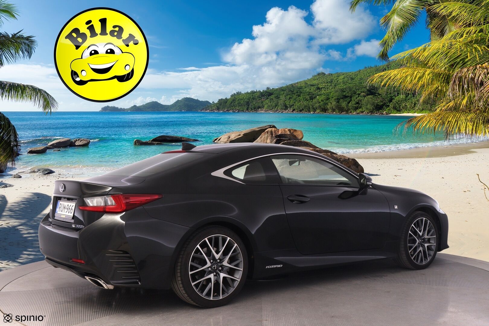 Lexus RC 2018 300h Hybrid A F Sport - | Juuri katsastettu! | Ilmastoidut nahkapenkit | Mark Levinson | Ratinlämmitin | Kaistavahti | P-Kamera | Kuljet istuin muistilla | Digimittari | Vakkari |