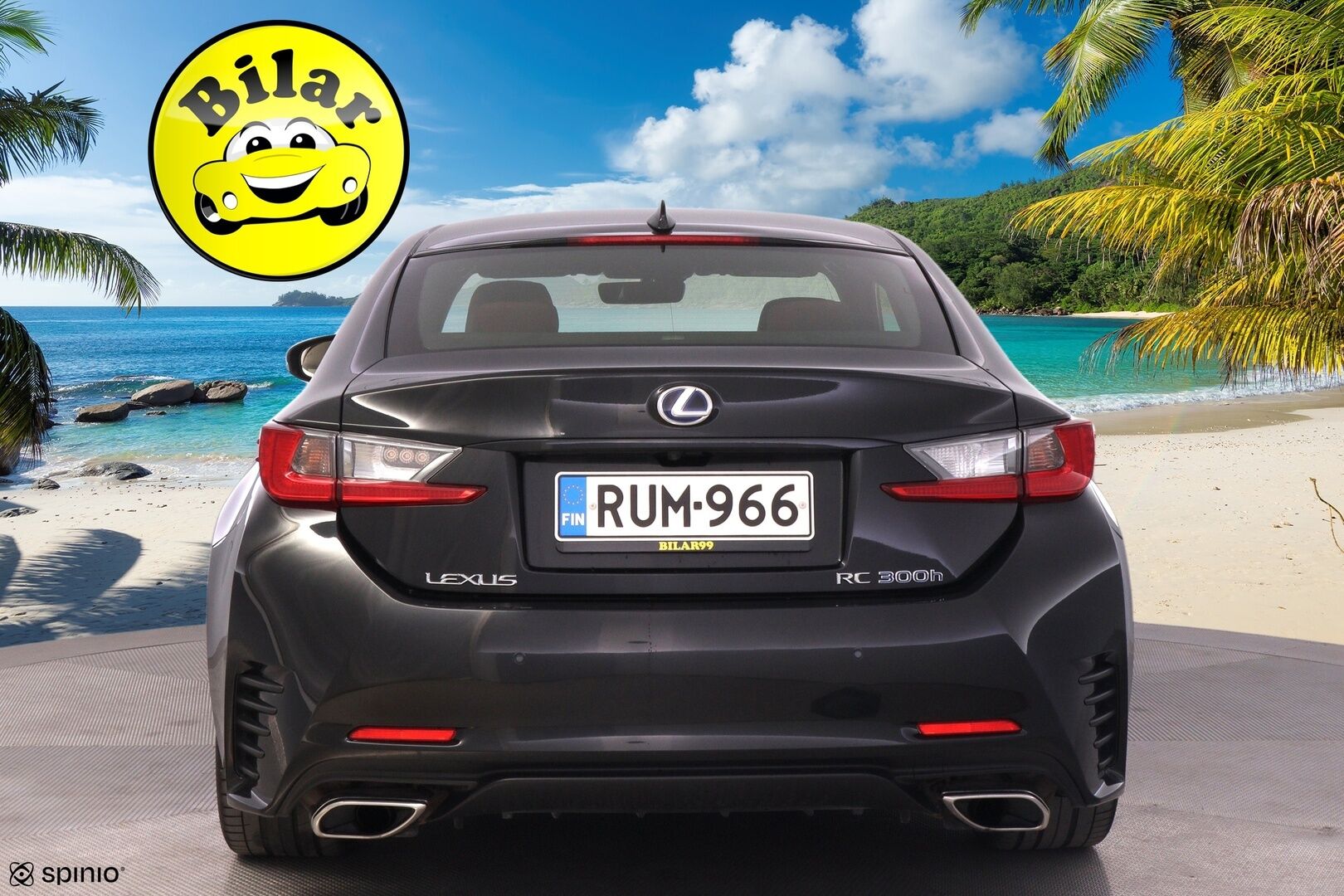Lexus RC 2018 300h Hybrid A F Sport - | Juuri katsastettu! | Ilmastoidut nahkapenkit | Mark Levinson | Ratinlämmitin | Kaistavahti | P-Kamera | Kuljet istuin muistilla | Digimittari | Vakkari |