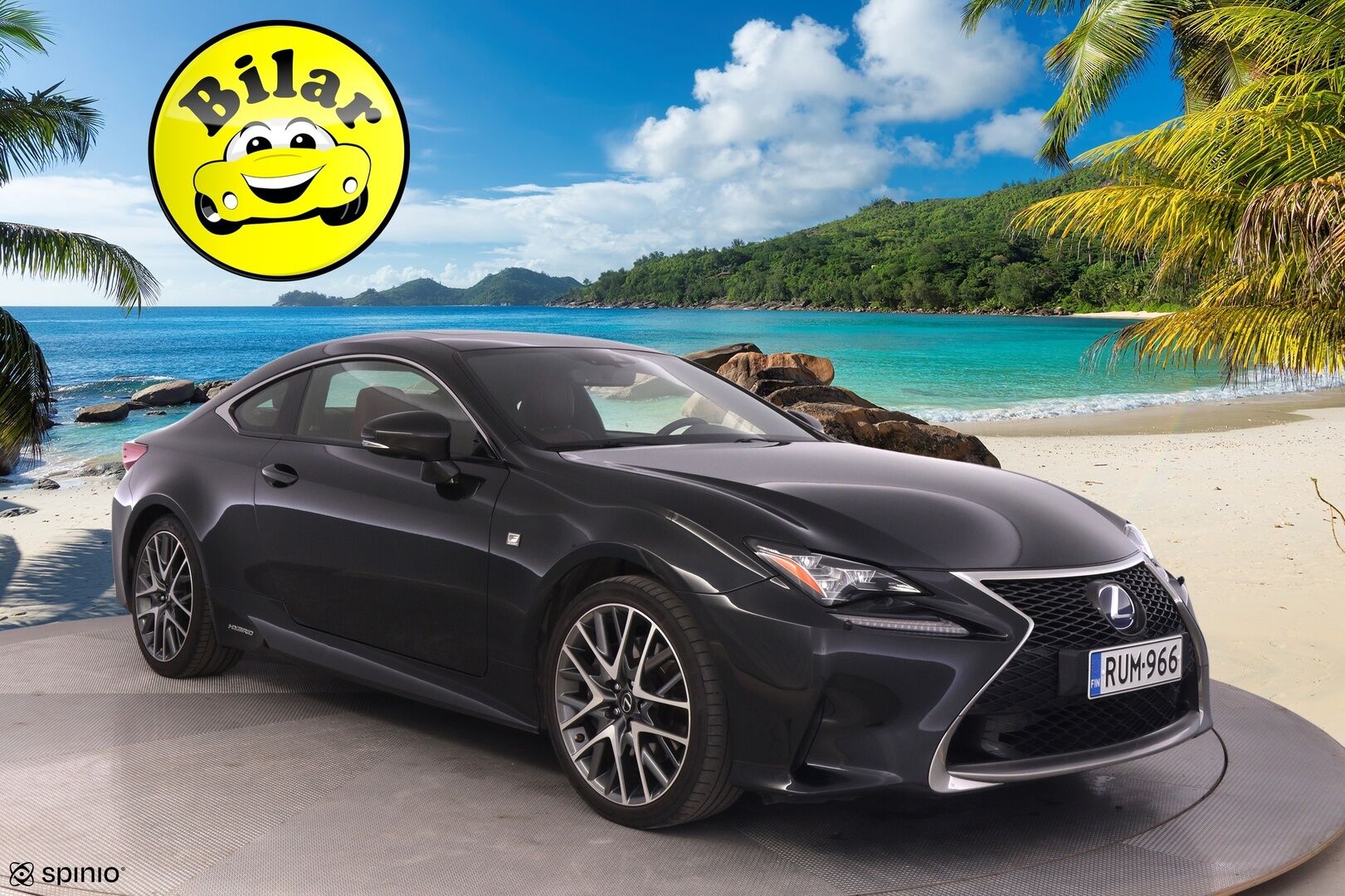Lexus RC 2018 300h Hybrid A F Sport - | Juuri katsastettu! | Ilmastoidut nahkapenkit | Mark Levinson | Ratinlämmitin | Kaistavahti | P-Kamera | Kuljet istuin muistilla | Digimittari | Vakkari |