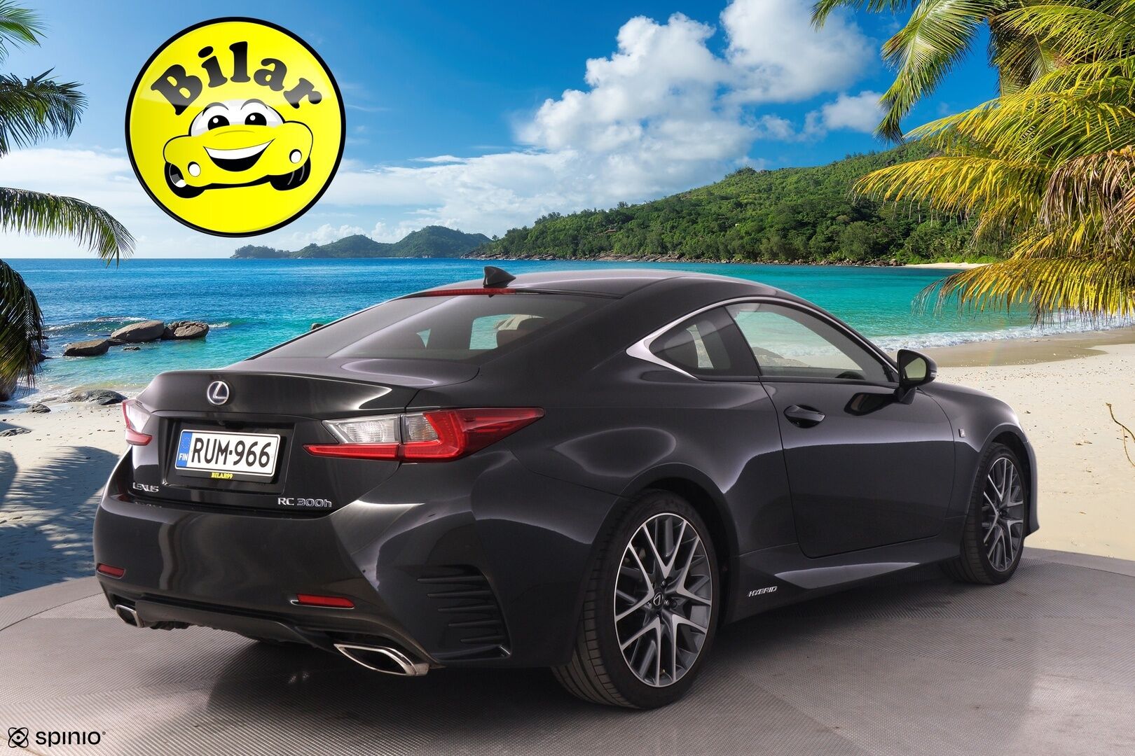 Lexus RC 2018 300h Hybrid A F Sport - | Juuri katsastettu! | Ilmastoidut nahkapenkit | Mark Levinson | Ratinlämmitin | Kaistavahti | P-Kamera | Kuljet istuin muistilla | Digimittari | Vakkari |