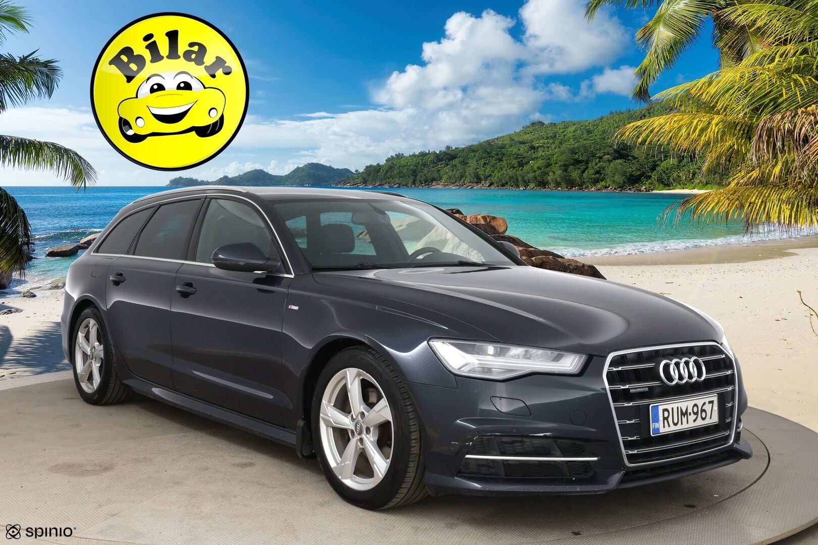 Audi A6 2018 Avant S line Business Sport 2,0 TDI 140 kW quattro S tronic - | Webasto | LED | Koukku | Flat bottom | Tutkat | Vakkari | Hihna tehty 8/2025 |