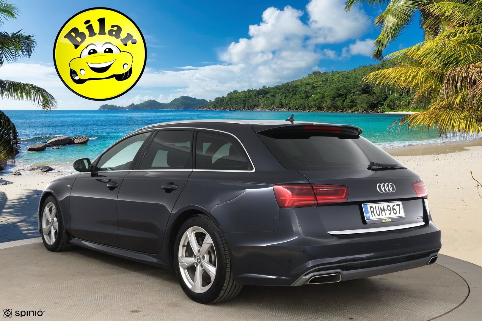 Audi A6 2018 Avant S line Business Sport 2,0 TDI 140 kW quattro S tronic - | Webasto | LED | Koukku | Flat bottom | Tutkat | Vakkari | Hihna tehty 8/2025 |