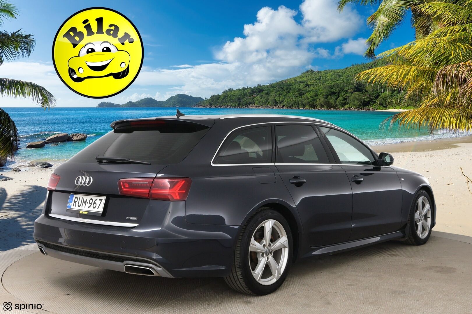 Audi A6 2018 Avant S line Business Sport 2,0 TDI 140 kW quattro S tronic - | Webasto | LED | Koukku | Flat bottom | Tutkat | Vakkari | Hihna tehty 8/2025 |