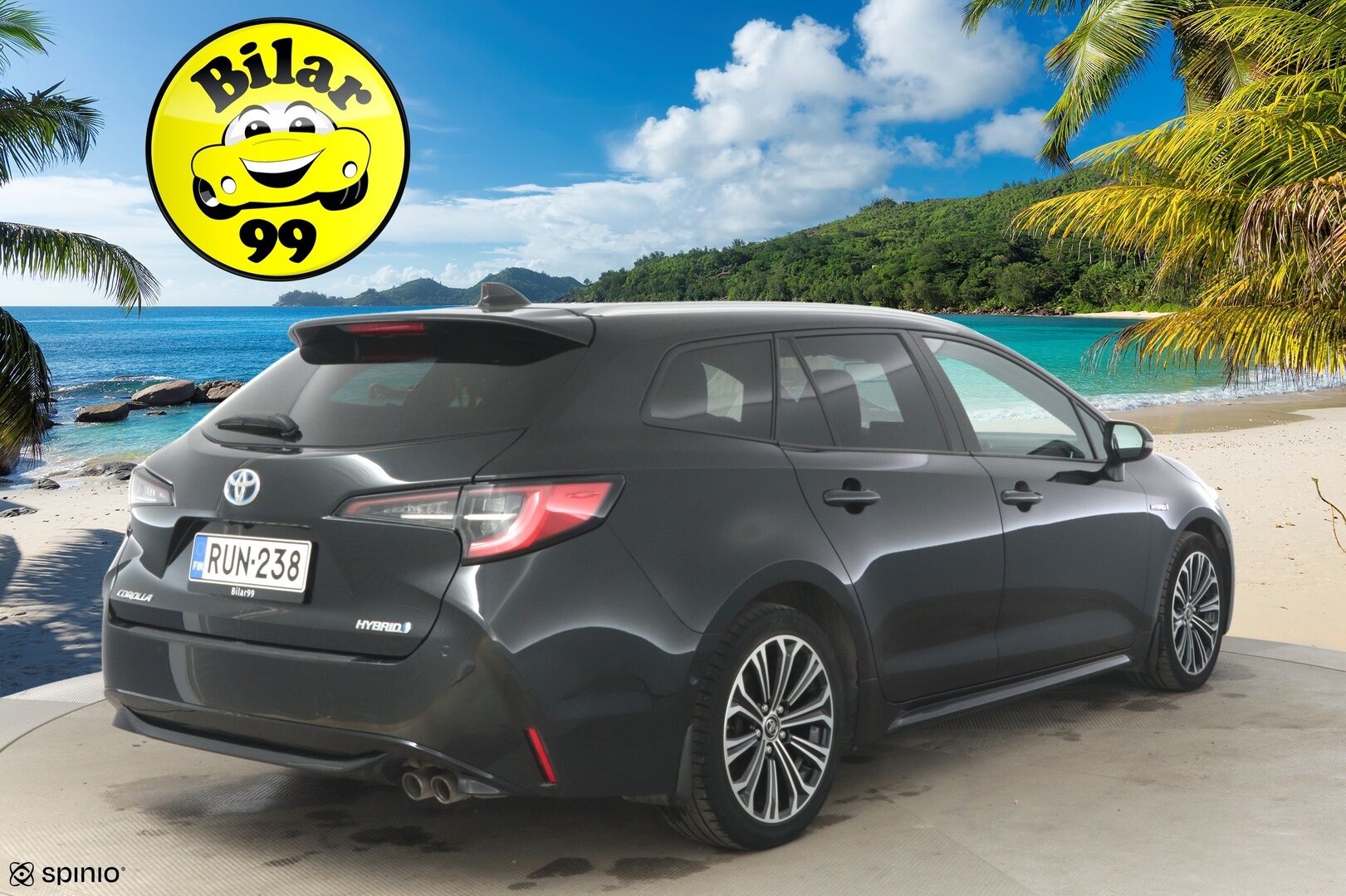 Toyota Corolla 2019 Touring Sports 2,0 Hybrid Active * Adapt-Vakkari / P-Kamera / Keyless / NAVI / Kaistavahti * - HULLUT AVAJAISHULINAT KORKOTARJOUS 3,29 %