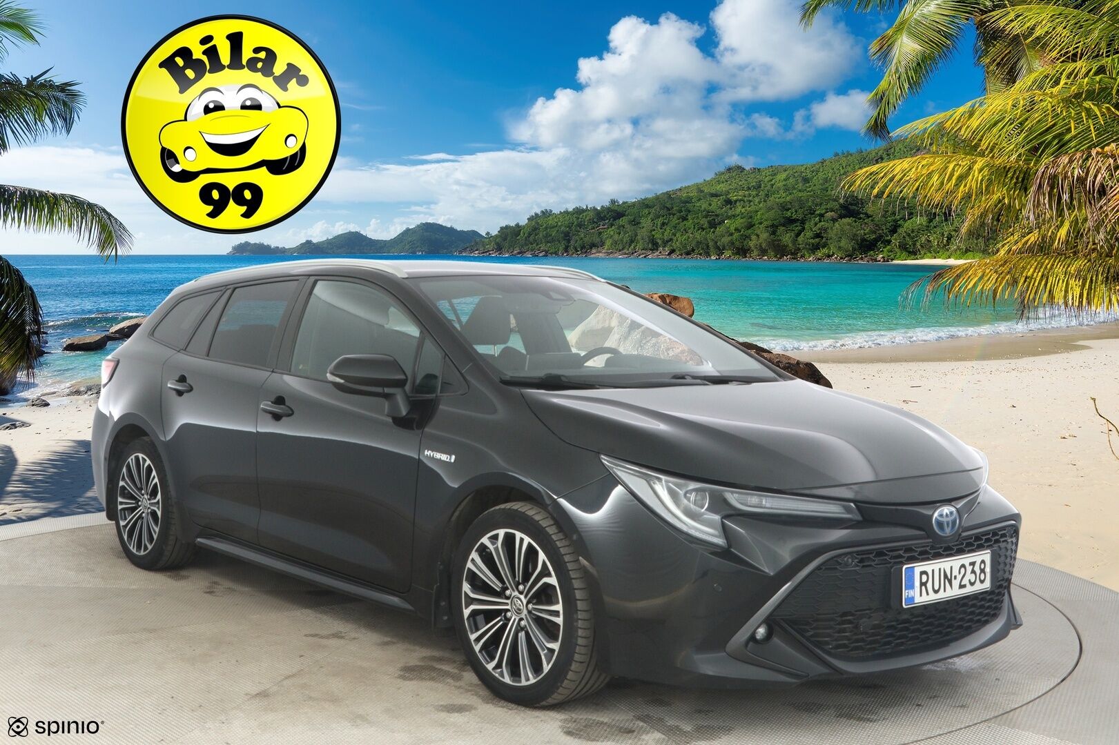 Toyota Corolla 2019 Touring Sports 2,0 Hybrid Active * Adapt-Vakkari / P-Kamera / Keyless / NAVI / Kaistavahti * - HULLUT AVAJAISHULINAT KORKOTARJOUS 3,29 %
