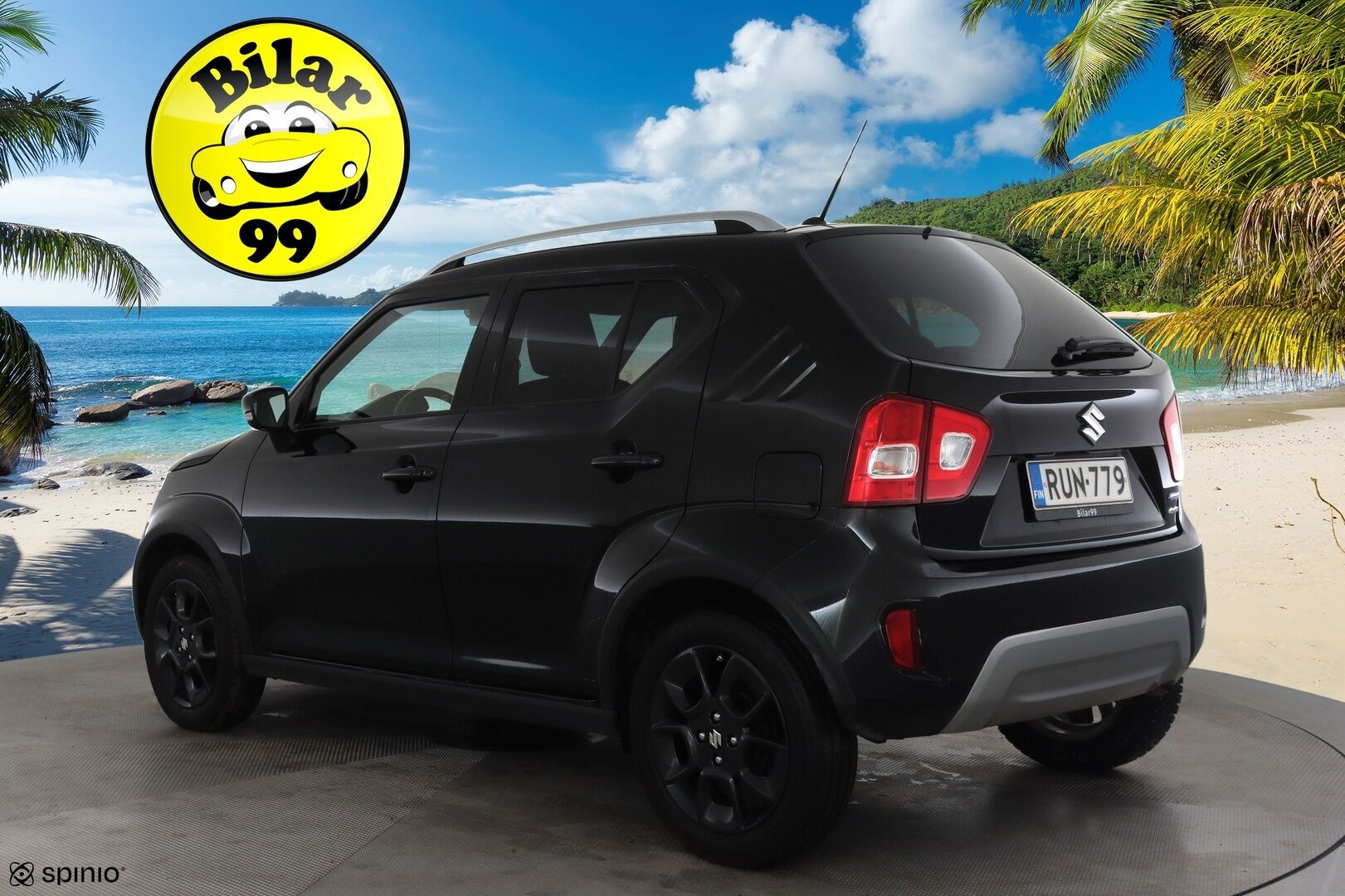 Suzuki Ignis 2021 1,2 DUALJET 4WD GLX 5MT HYBRID * Suomi-auto / Vakkari / P.kamera / LED / Navi / Lohkolämmitin * - Kahdet renkaat aluvanteilla / Merkkihuollettu