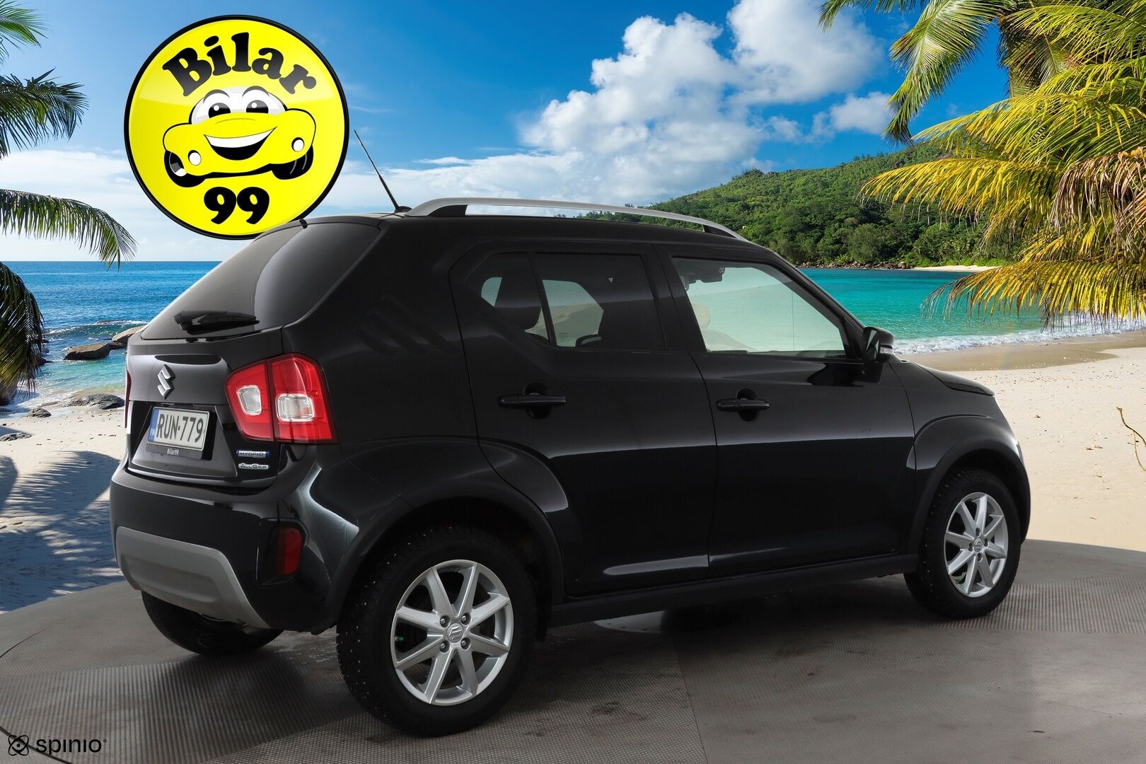 Suzuki Ignis 2021 1,2 DUALJET 4WD GLX 5MT HYBRID * Suomi-auto / Vakkari / P.kamera / LED / Navi / Lohkolämmitin * - Kahdet renkaat aluvanteilla / Merkkihuollettu - HULLU BLACKWEEK KORKOTARJOUS 2,49%