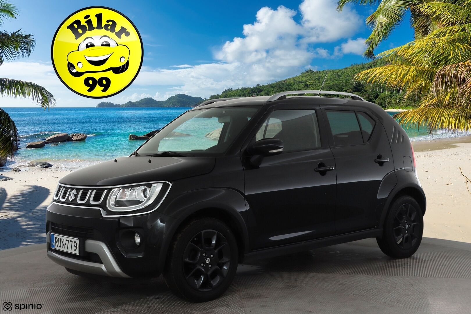 Suzuki Ignis 2021 1,2 DUALJET 4WD GLX 5MT HYBRID * Suomi-auto / Vakkari / P.kamera / LED / Navi / Lohkolämmitin * - Kahdet renkaat aluvanteilla / Merkkihuollettu