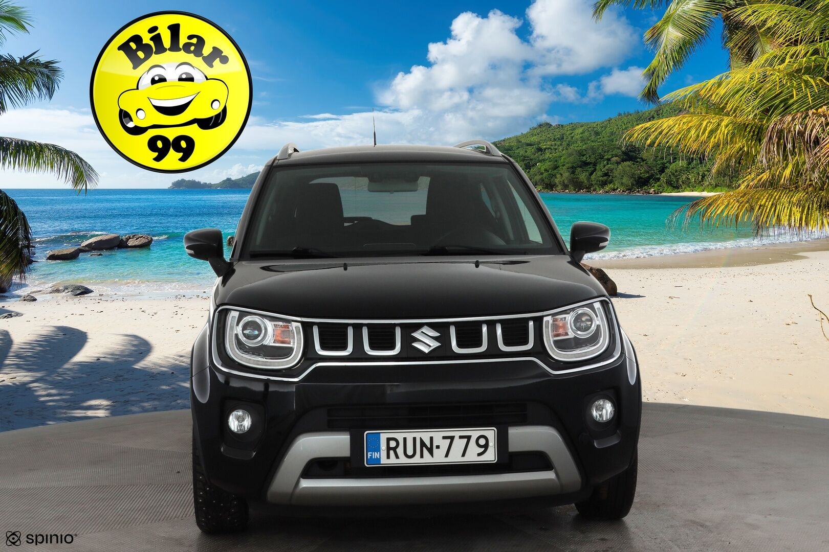 Suzuki Ignis 2021 1,2 DUALJET 4WD GLX 5MT HYBRID * Suomi-auto / Vakkari / P.kamera / LED / Navi / Lohkolämmitin * - Kahdet renkaat aluvanteilla / Merkkihuollettu