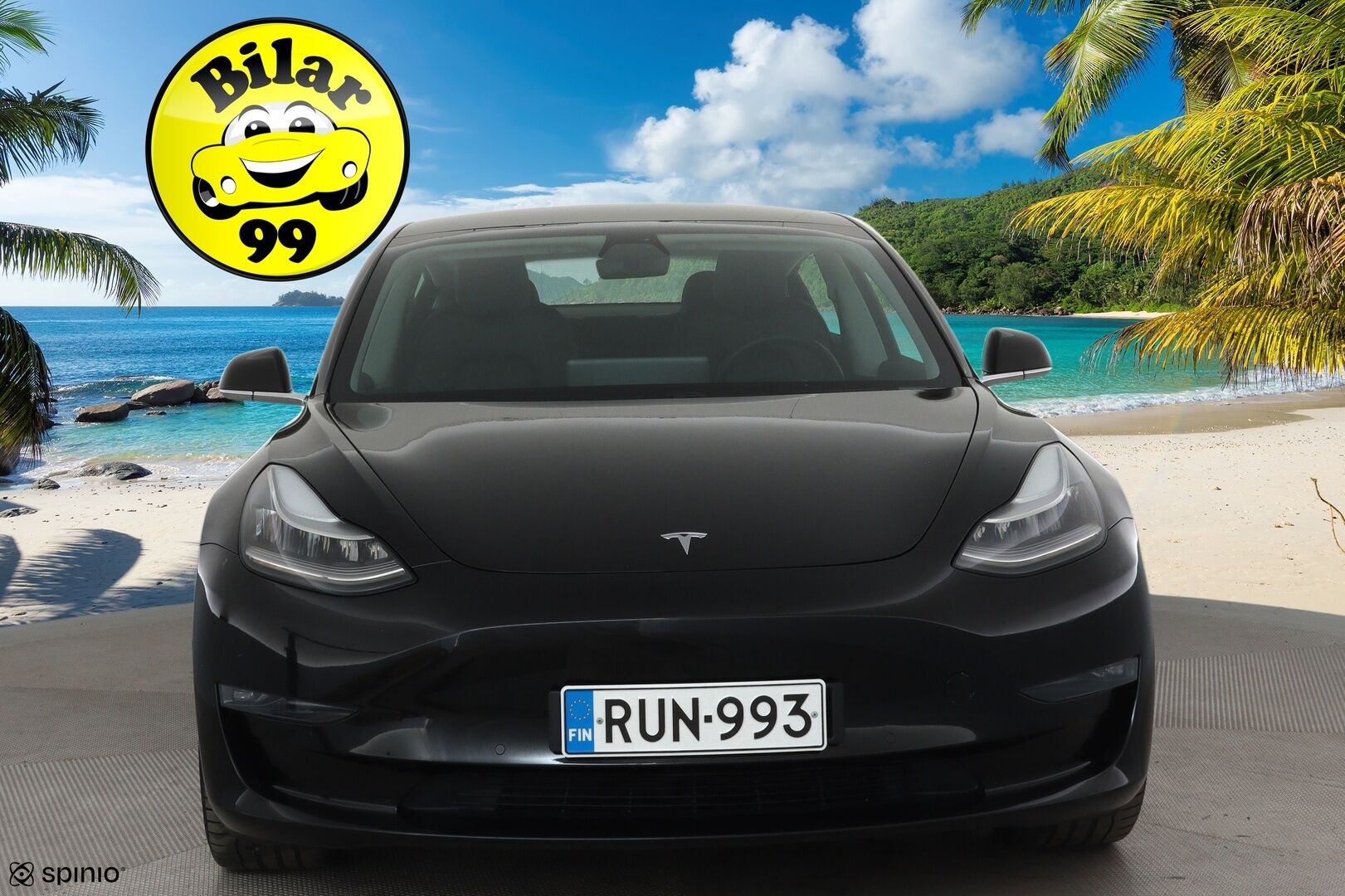 Tesla Model 3 2020 Long Range Dual Motor AWD *Adapt.vakkari / Lasikatto / Premium Audio / Autopilot / Nahkasisusta / P.kamera* - Juuri katsastettu! / Kahdet renkaat aluvanteilla