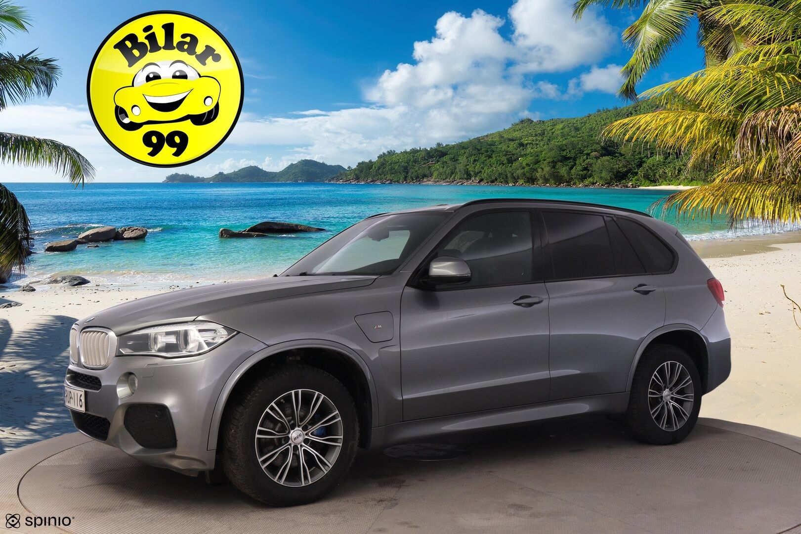 BMW X5 2016 F15 xDrive40e A M-sport *Myydään Huutokaupat.com* - *SOH 81% / Prof.Navi / Vakkari / Comfort penkit / Nahkapenkit / Keylessgo*