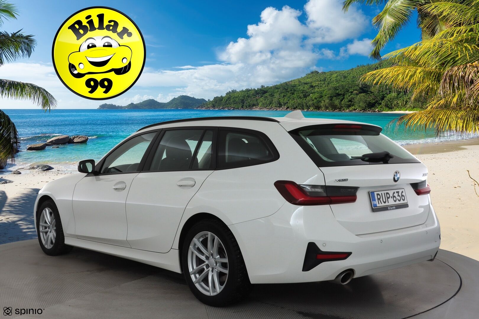 BMW 320 2022 G21 Touring 320d A xDrive Business MHEV * ACC / Sporttinahat / Hifi / LED / Comfort access / P:tutkat * - 1.Om Suomi-auto / Kahdet renkaat / Merkkihuollettu