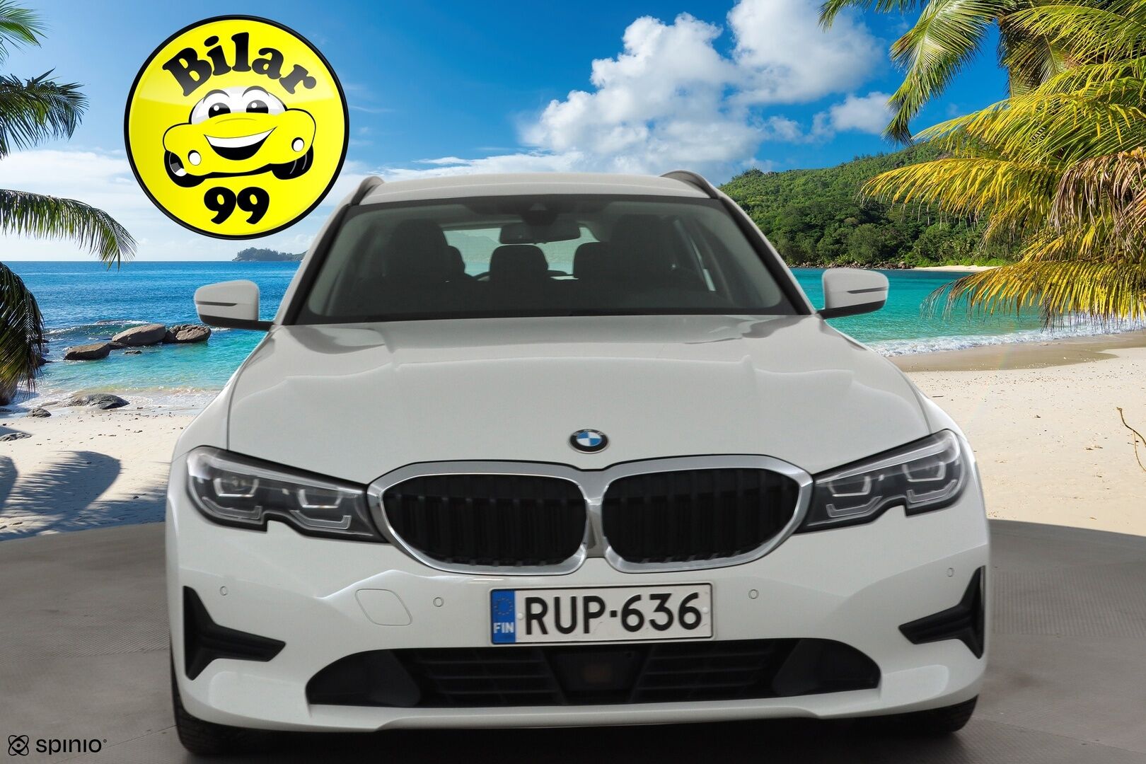 BMW 320 2022 G21 Touring 320d A xDrive Business MHEV * ACC / Sporttinahat / Hifi / LED / Comfort access / P:tutkat * - 1.Om Suomi-auto / Kahdet renkaat / Merkkihuollettu
