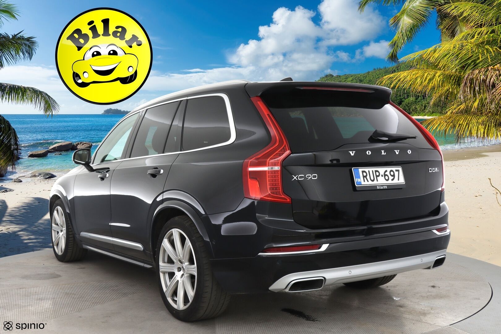Volvo XC90 2016 D5 AWD Inscription Aut - | ACC | Webasto | B&W | 360°-kamera | Panorama | HUD | Ilmastoidut muistinahat | Vetokoukku | Ilma-alusta | Keyless | BLISS |