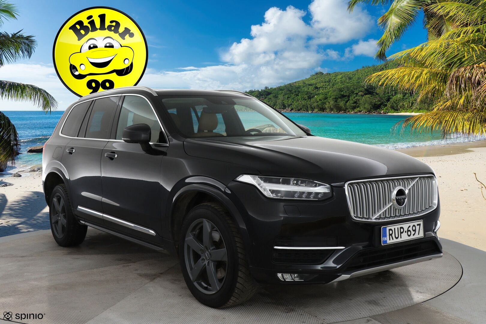Volvo XC90 2016 D5 AWD Inscription Aut *Webasto / Panorama / HUD / Blis / B&W / Keyless / Ilmastoidut muistinahat*