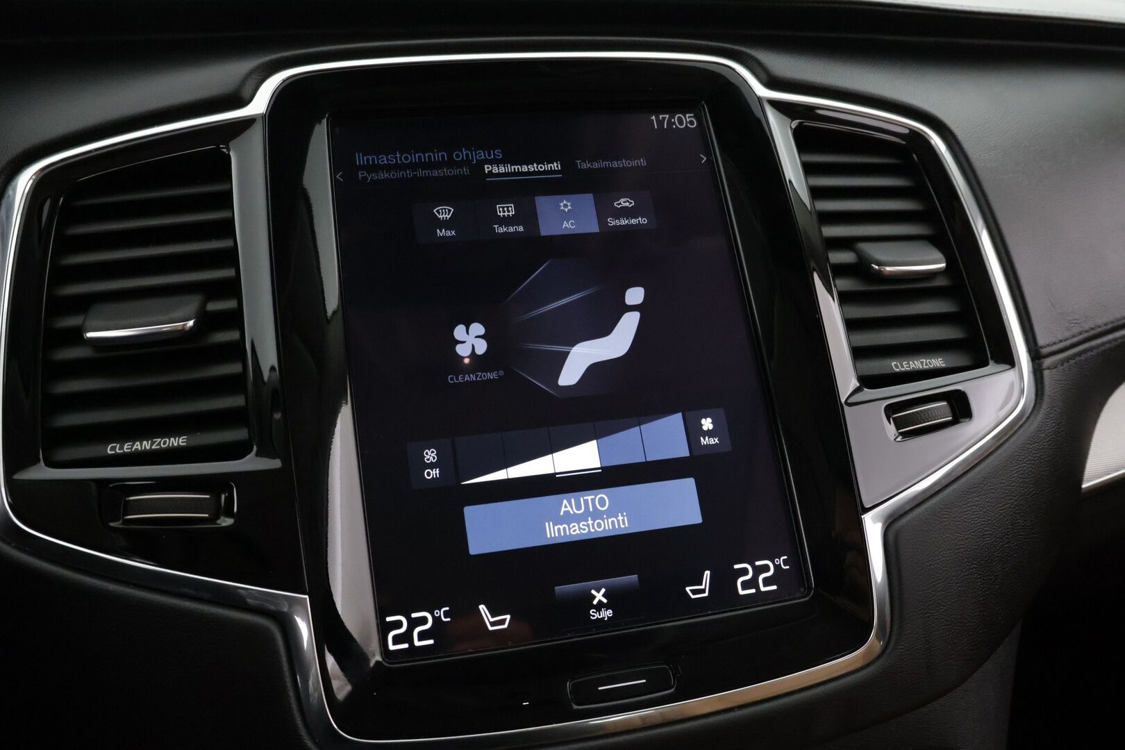 Volvo XC90 2016 D5 AWD Inscription Aut * ACC / Webasto / B&W / 360°-kamera / Panorama / HUD / Ilmastoidut muistinahat / Vetokoukku * - Ilma-alusta / Keyless / BLISS - HULLUT AVAJAISHULINAT KORKOTARJOUS 3,29 %