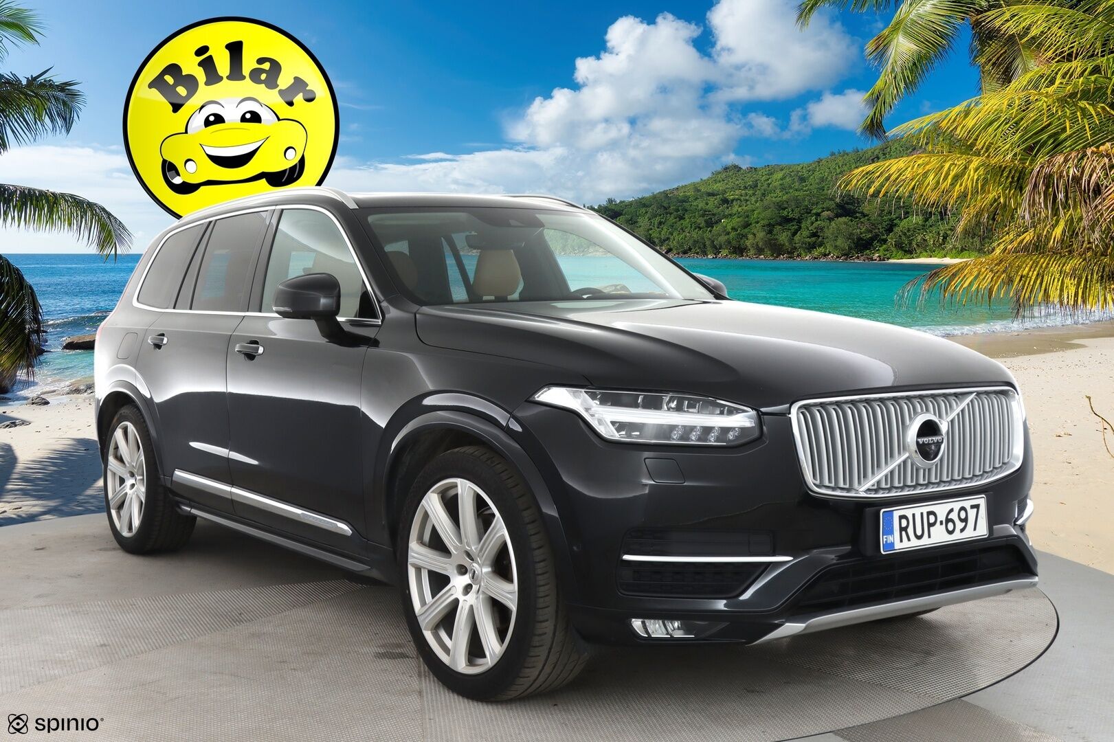 Volvo XC90 2016 D5 AWD Inscription Aut - | ACC | Webasto | B&W | 360°-kamera | Panorama | HUD | Ilmastoidut muistinahat | Vetokoukku | Ilma-alusta | Keyless | BLISS |